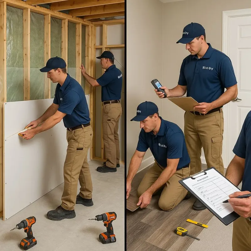 Repairs and Reconstruction process in Sheridan, CO